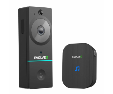 EVOLVEO Ringo RELAY - WiFi videozvonek s otevíráním brány + zvonek do zásuvky