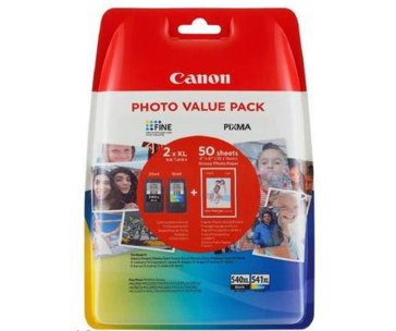 Canon CARTRIDGE PG-540L/CL-541XL PHOTO VALUE pro PIXMA MX375,395,435,455,475,MG2150,3150,4150 (180 str.)