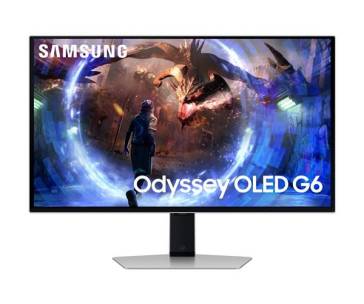 SAMSUNG MT LED LCD 27" Odyssey OLED G6 (G60SD), QD OLED QHD, Rovný, 360Hz, 0,03ms, HDR 10+ Gaming