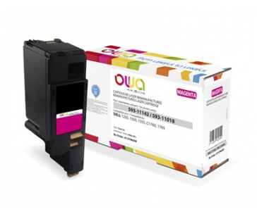 OWA Armor toner pro DELL 1250, 1350, 1355, C1760, C1765, 1400   Stran, 593-11142, červená/magenta