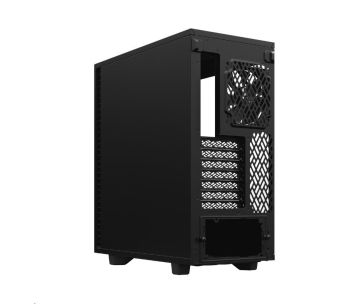 FRACTAL DESIGN skříň Define 7 Compact Black TG light, USB 3.1 Type-C, 2x USB 3.0, bez zdroje, mATX