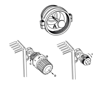 Homematic IP Adaptér ventilu Oventrop