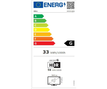 BAZAR - DELL LCD S3221QSA - 32"/VA/LED/4K UHD/3840 x 2160/16:9/60Hz/8ms/3000:1/300 cd/m2/HDMI/DP/VESA/3YNBD - Rozbalený