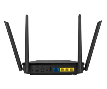 ASUS RT-AX52 (AX1800) Router, Dual Band WiFi 6, Extendable Router