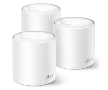 BAZAR - TP-Link Deco X50(3-pack) WiFi6 Mesh (AX3000,2,4GHz/5GHz,3xGbELAN/WAN) - použitý