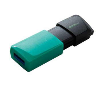 Kingston Flash Disk 256GB USB3.2 Gen 1 DataTraveler Exodia M (Black + Teal)