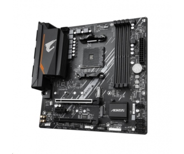 GIGABYTE MB Sc AM4 B550M AORUS ELITE, AMD B550, 4xDDR4, 1xHDMI, 1xDVI, mATX