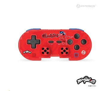 Hyperkin Pixel Art Miraculous Bluetooth Controller for Nintendo Switch/PC/Mac/Android (Ladybug)