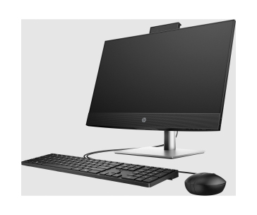 Bazar-HP AIO ProOne 440G9 23.8NT i3-14100T, 1x8GB, 512GB M.2, Intel HD DP+HDMI IN, WiFi 6+BT, usb kl. myš, 120W,FDOS,3yo