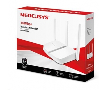 MERCUSYS MW305R WiFi4 router (N300, 2,4GHz, 3x100Mb/s LAN, 1x100Mb/s WAN)