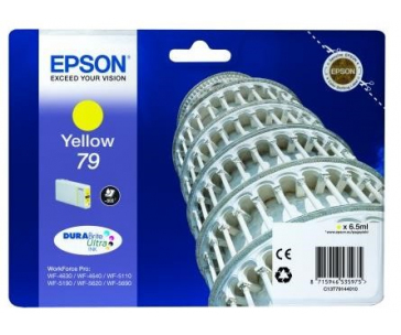 EPSON Ink bar WF-5xxx Series Ink Cartridge "Pisa" 79 Yellow (6,5 ml)