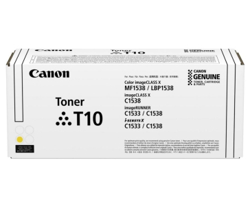 CANON TONER T10 YELLOW pro i-SENSYS X C1533i, C1533iF, C1538i, C1538Fi  (10 000 str.)