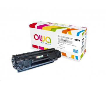 OWA Armor toner pro HP Laserjet P1566, 1601, 1602, 1603, 1604, 1605, 1606, 3200 Stran, CE278A JUMBO, černá/black