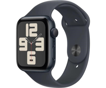 Apple Watch SE (2024) GPS 40mm Midnight Aluminium Case with Midnight Sport Band - S/M