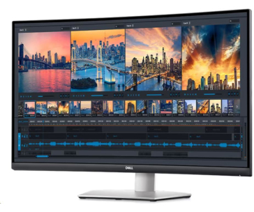 BAZAR - DELL LCD S3221QSA - 32"/VA/LED/4K UHD/3840 x 2160/16:9/60Hz/8ms/3000:1/300 cd/m2/HDMI/DP/VESA/3YNBD - Rozbalený