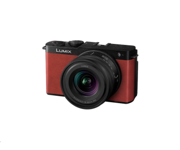 Panasonic Lumix DC-S9 + S-R1840 - karmínově červená