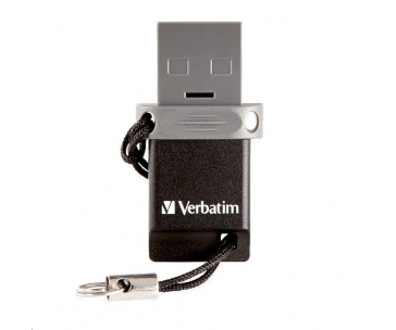 VERBATIM Dual USB Drive 64 GB - OTG/USB 2.0 for Smarphones & Tablets