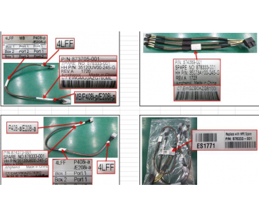 HPE  DL180 Gen10 8 to 12LFF Upgrade Kit (MiniSASLFF+powercablekit + blankLFFreduceddepth + 4LFFSASbackplane)