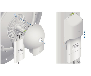 UBNT airMAX Rocket M2 [Client/AP/Repeater, 2,4 GHz, 802.11b/g/n, 28dBm, 2xRSMA] - rozbaleno