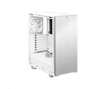 FRACTAL DESIGN skříň Define 7 Compact White TG Clear, USB 3.1 Type-C, 2x USB 3.0, bez zdroje, mATX