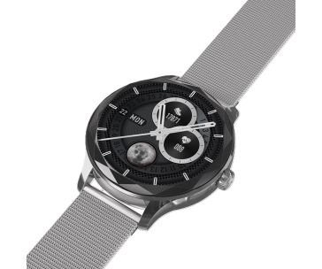 Garett Smartwatch Viva silver steel