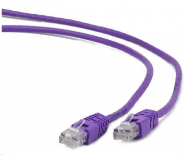 GEMBIRD kabel patchcord Cat5e UTP 1m, fialový