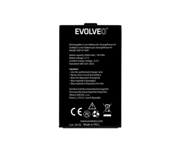 EVOLVEO originální baterie 5000 mAh pro StrongPhone H1