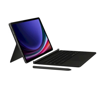 Samsung pouzdro s klávesnicí EF-DX725UBE pro Galaxy Tab S9/S9 FE, černá