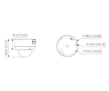 Dahua IPC-HDBW3849R1-ZAS-PV-27135, IP kamera s dvojitým přísvitem, 8Mpx, 1/2.8" CMOS, obj 2,7-13,5 mm, IR<50, IP67, IK10