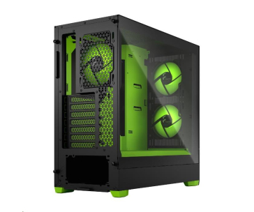 FRACTAL DESIGN skříň Pop Air RGB Green Core TG Clear Tint, 2x USB 3.0, bez zdroje, ATX