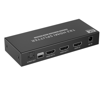 PremiumCord HDMI 2.1 splitter 1-2 porty, 8K@60hz, 4K@120Hz, 1080p, HDR+