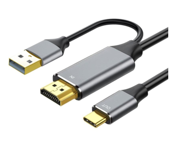 PREMIUMCORD Adaptér HDMI 2.0 na USB-C, 4K@60Hz, 2m