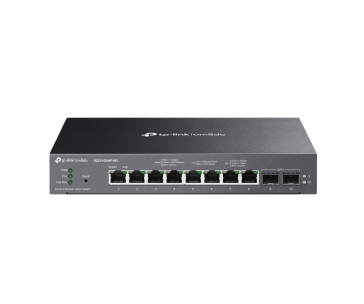 TP-Link OMADA JetStream switch SG2210XMP-M2 (8x2,5GbE,2xSFP+,8xPoE+,160W,fanless)