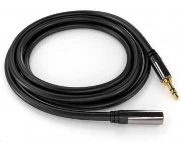 PREMIUMCORD prodlužovací kabel, Jack 3.5mm - Jack 3.5mm M/F 5m