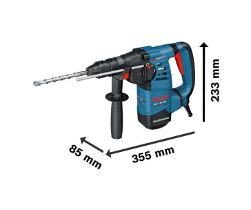 Bosch GBH 3-28 DRE vrtací kladivo s SDS plus, 800 W, 0 - 4.000 příklepů/min, 0 - 900 ot/min