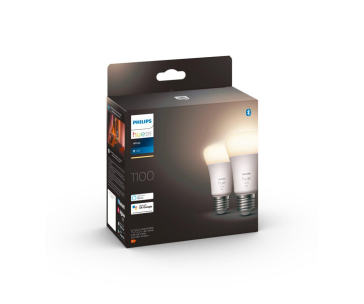 BAZAR PHILIPS Hue White 9.5W 1100 E27 2ks POŠKOZENÝ OBAL