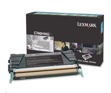 LEXMARK toner C746, C748 Black High Yield Return Program Toner Cartridge