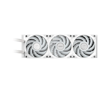 GIGABYTE vodní chladič AORUS WATERFORCE II 360I, 3x 120mm Fan, ARGB, Bílá