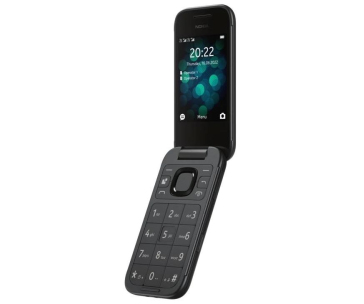 BAZAR - Nokia 2660 Flip, Dual SIM, černá, (CZ, SK, HU) - Poškozený obal (Komplet)