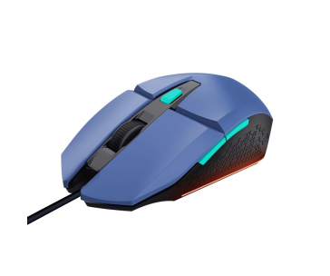 TRUST myš GXT 109B FELOX Gaming Mouse, optická, USB, modrá