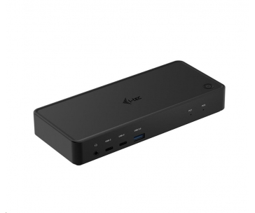 i-tec USB-C/Thunderbolt KVM dokovací stanice Dual Display + Power Delivery 65/100W