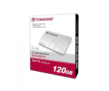 TRANSCEND SSD 220S 120GB, SATA III 6Gb/s, TLC, Aluminum case