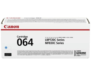 Canon TONER  CRG 064C azurová pro i-Sensys MF 832cdw ( 5 000 str.)