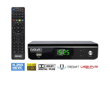 EVOLVEO Omega S3, HD DVB-T2 H.265/HEVC rekordér