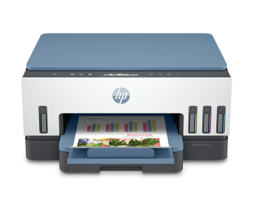 BAZAR - HP All-in-One Ink Smart Tank 725 (A4, 15/9 ppm, USB, Wi-Fi, Print, Scan, Copy, duplex) - Poškozený obal (Komplet