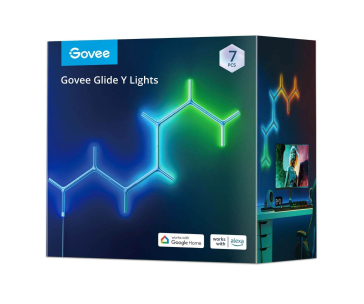 Govee LED RGBIC Y Shape Light Panel - 7ks