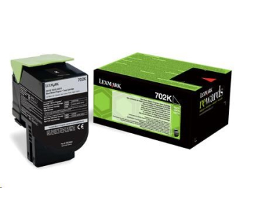 LEXMARK černý toner 702K pro MC310/410/510 z programu Lexmark Return (1 000 stran)