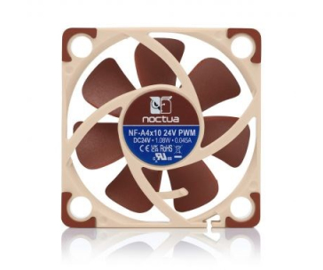 NOCTUA Ventilátor NF-A4x10 24V PWM, 40x40x10 mm, hnědá