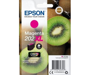 EPSON ink bar Singlepack "Kiwi" Magenta 202XL Claria Premium Ink 8,5 ml