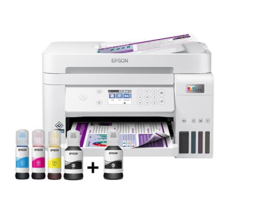 BAZAR - EPSON tiskárna ink EcoTank L6276, 3v1, A4, 1200x4800dpi, 33ppm, USB, Wi-Fi, LAN, bílá, 3 roky záruka po reg. - P